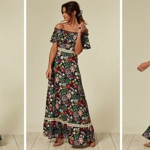 Traffic People Dancing in the Sun Maxi Dress